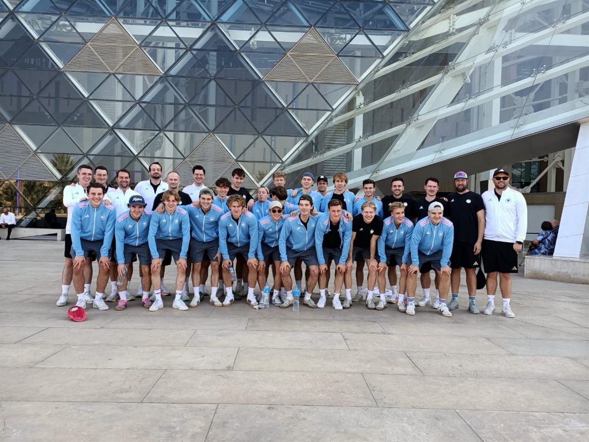 <strong>منتخب ألمانيا للهوكي يزور الأهرامات والمتحف المصري الكبير</strong>