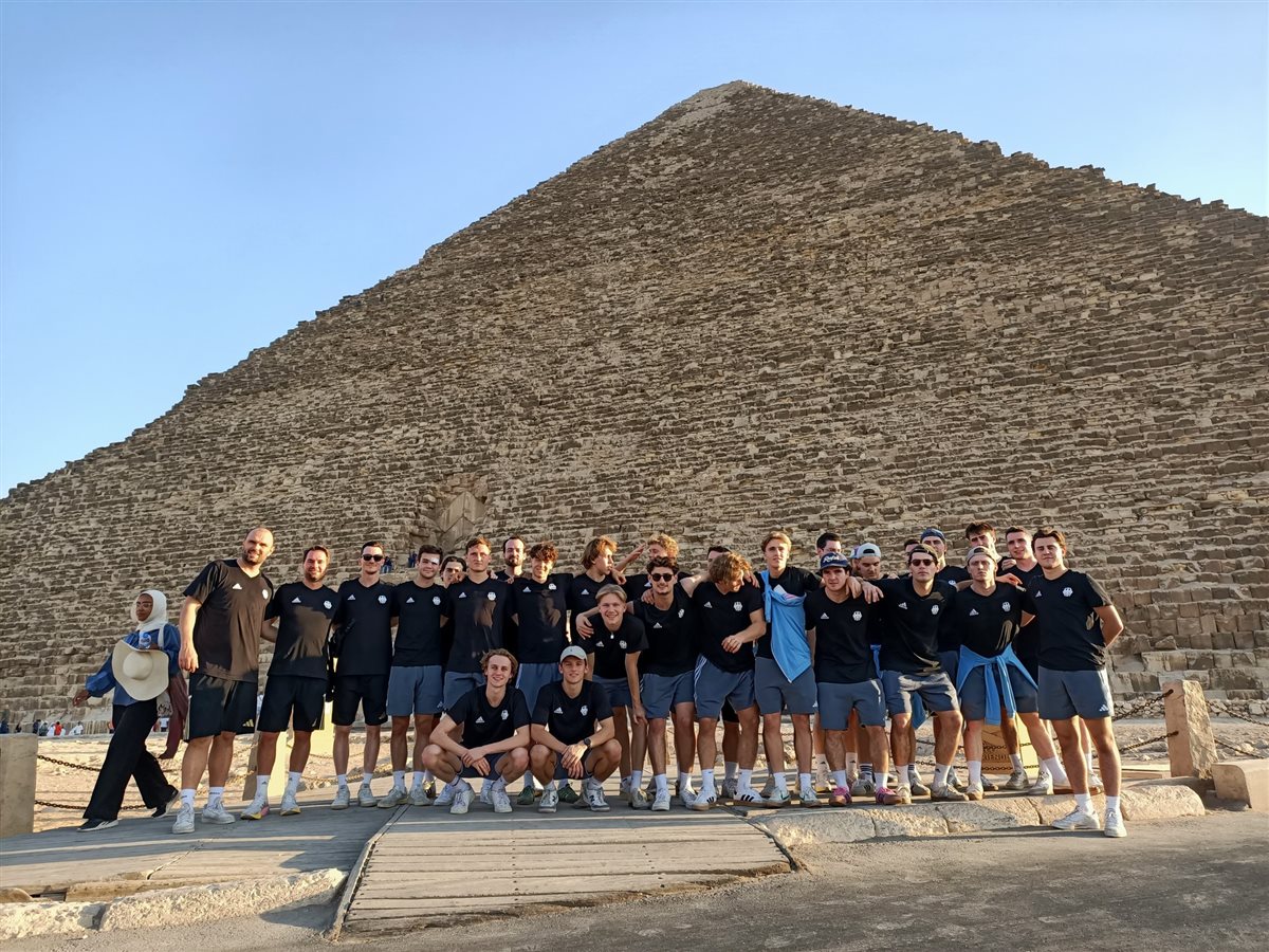 <strong>منتخب ألمانيا للهوكي يزور الأهرامات والمتحف المصري الكبير</strong>