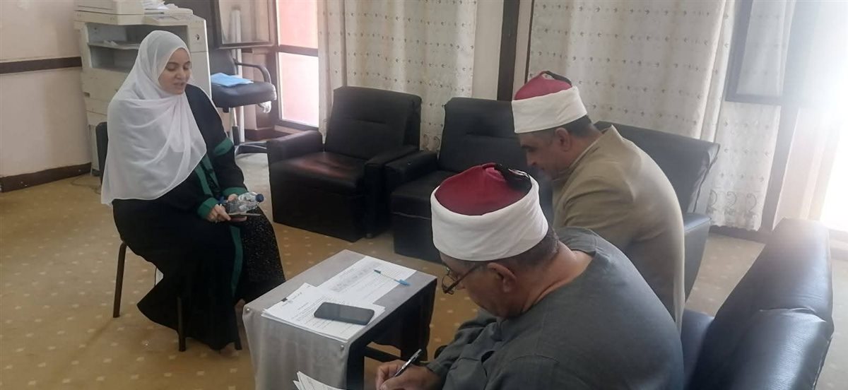 اختبارات الأئمة والواعظات المرافقات لبعثة الحج 