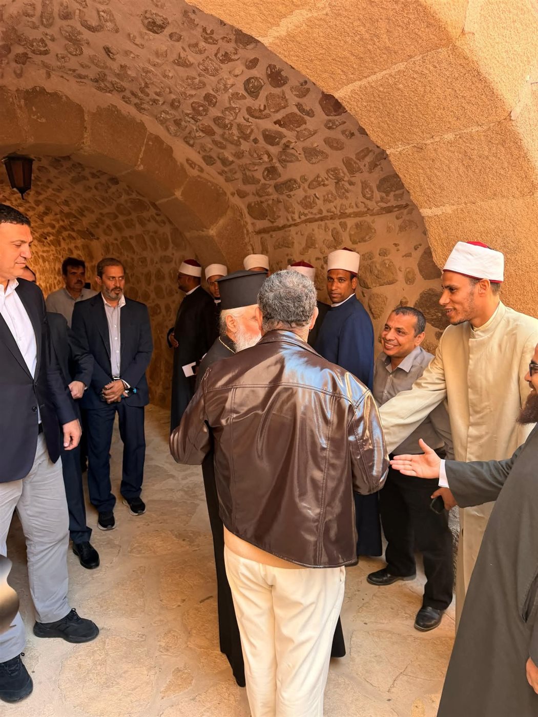 قافلة مجمع البحوث الإسلامية تزور سانت كاترين 