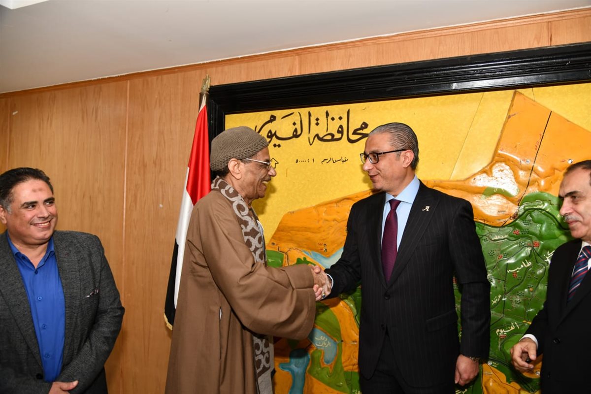 محافظ الفيوم يشهد توقيع بروتوكول تعاون لرفع كفاءة الإنتاج الزراعي وتنمية الثروة الحيوانية