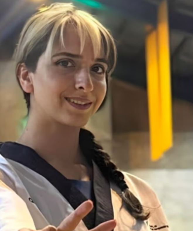 لاعبة تايكوندو إيرانية