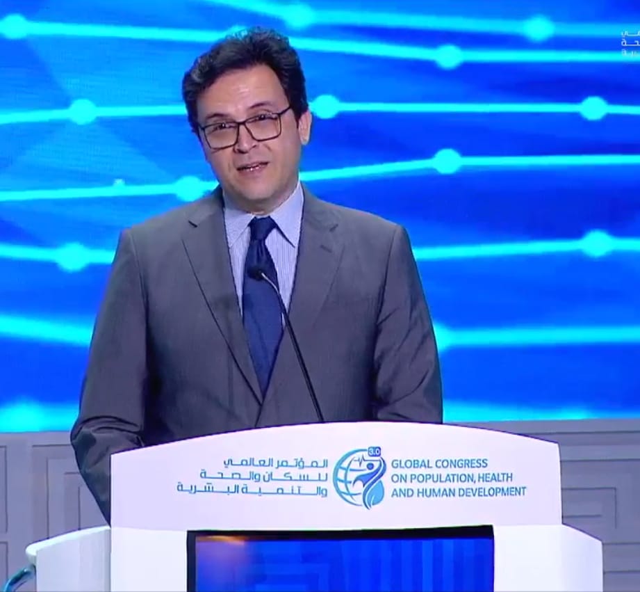 مشاركة الوزير في المؤتمر 