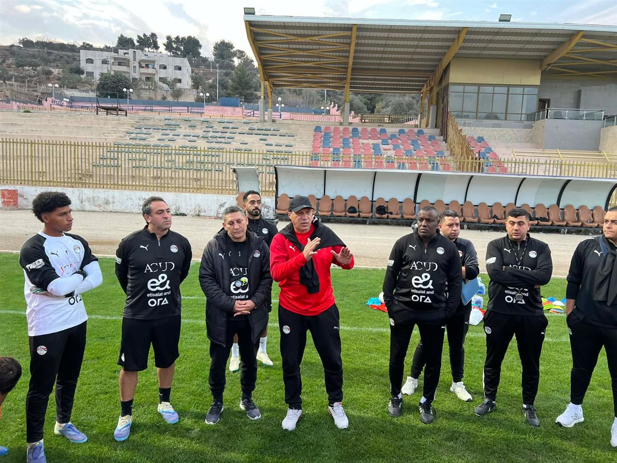 منتخب مصر مواليد 2009 يختتم استعداداته لمواجهة الأردن 