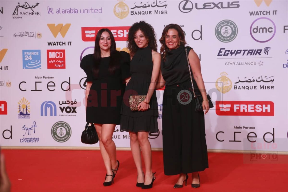 لقطات لنجوم الفن في مهرجان القاهرة السينمائي