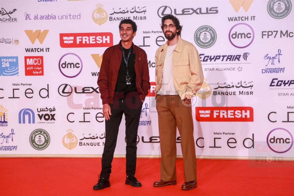 لقطات لنجوم الفن في مهرجان القاهرة السينمائي