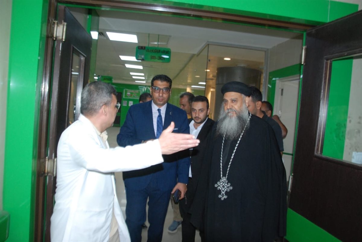 نائب محافظ الأقصر يتابع مصابي حادث الأقصر