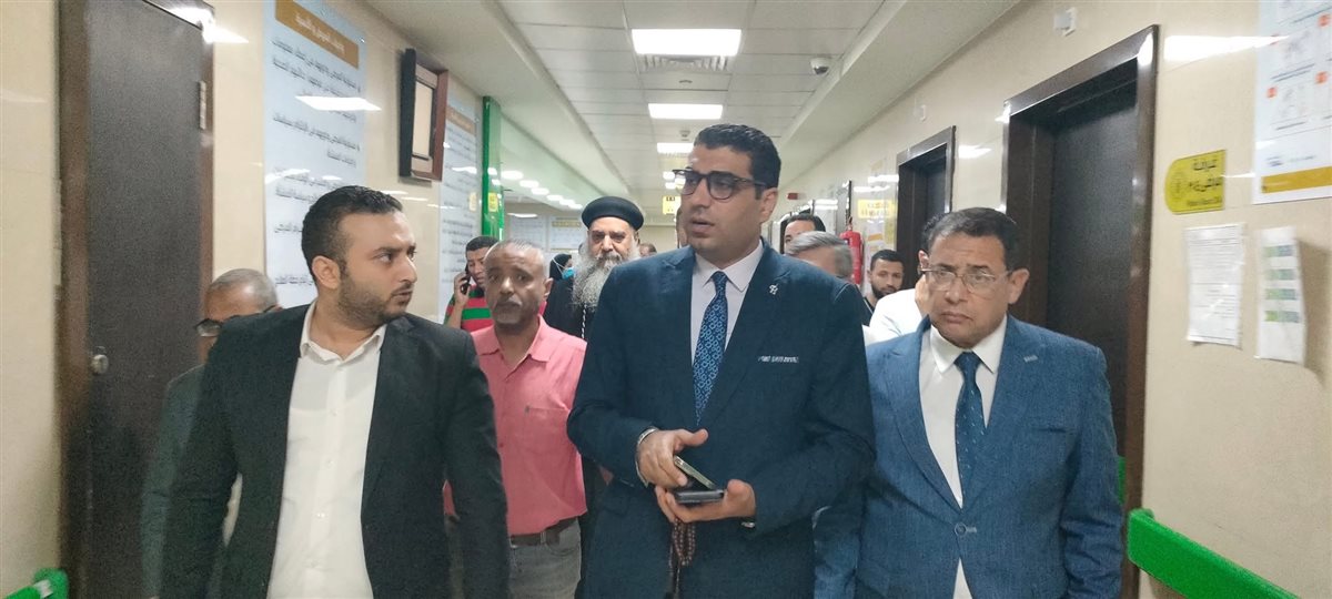 نائب محافظ الأقصر يتابع مصابي حادث الأقصر