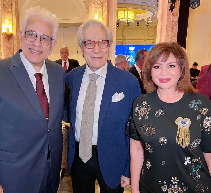 <strong>مؤسسة كيميت بطرس غالي للسلام والمعرفة تكرم فاروق حسني </strong>