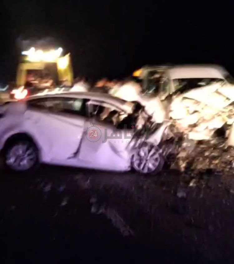 جانب من الحادث 