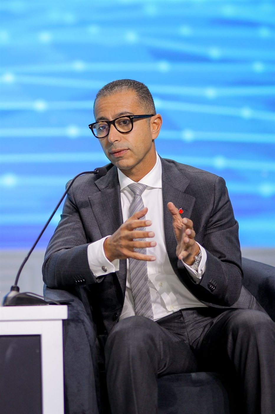 محمد عبد الله الرئيس التنفيذي والعضو المنتدب لشركة ڤودافون مصر