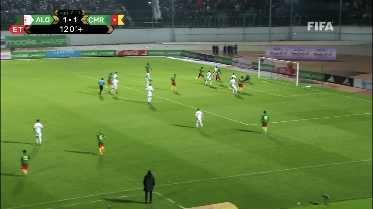 <strong>هدف منتخب الكاميرون في الجزائر بتصفيات إفريقيا المؤهلة إلى كأس العالم 2022</strong>
