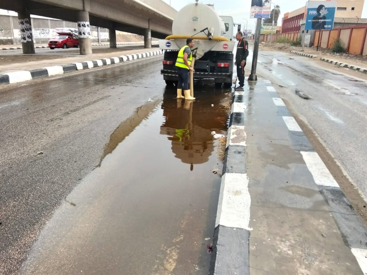 جانب من الأمطار 