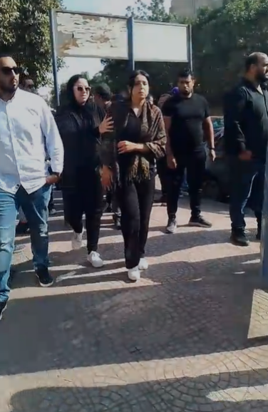 انهيار زوجة محمد صبري نجم الزمالك السابق