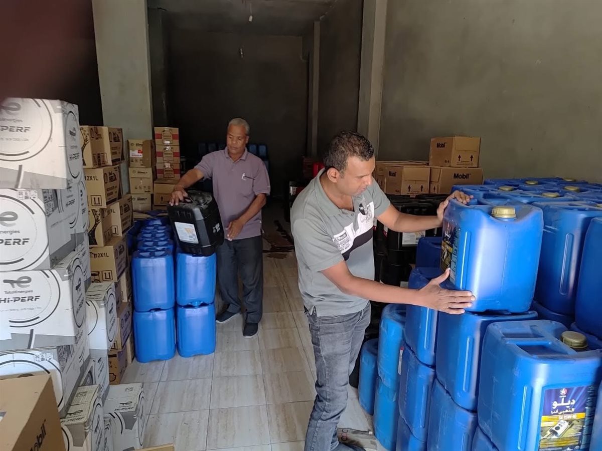 حملات تموينية بالأقصر 