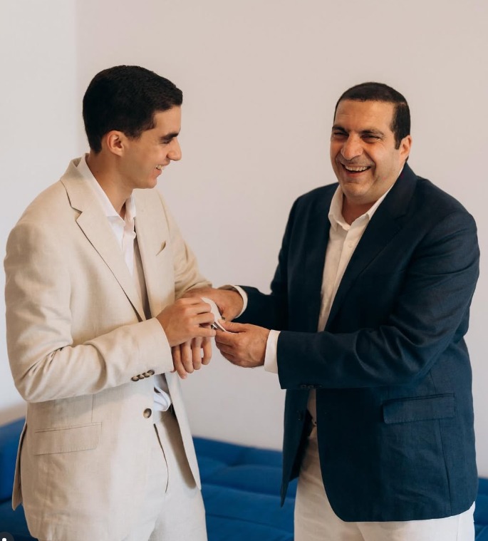 الداعية عمرو خالد ونجله علي