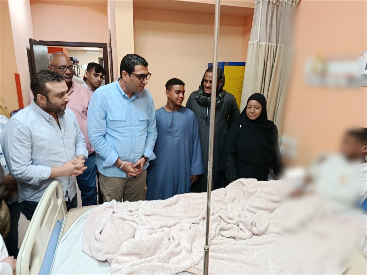 نائب محافظ الأقصر ورئيس هيئة الرعاية ومتابعة المصابين 