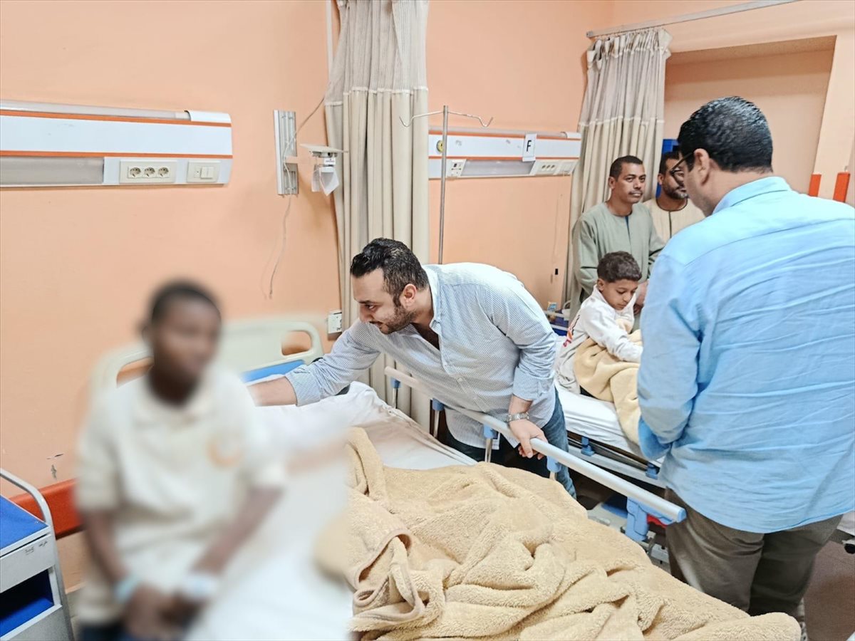 نائب محافظ الأقصر ورئيس هيئة الرعاية ومتابعة المصابين 