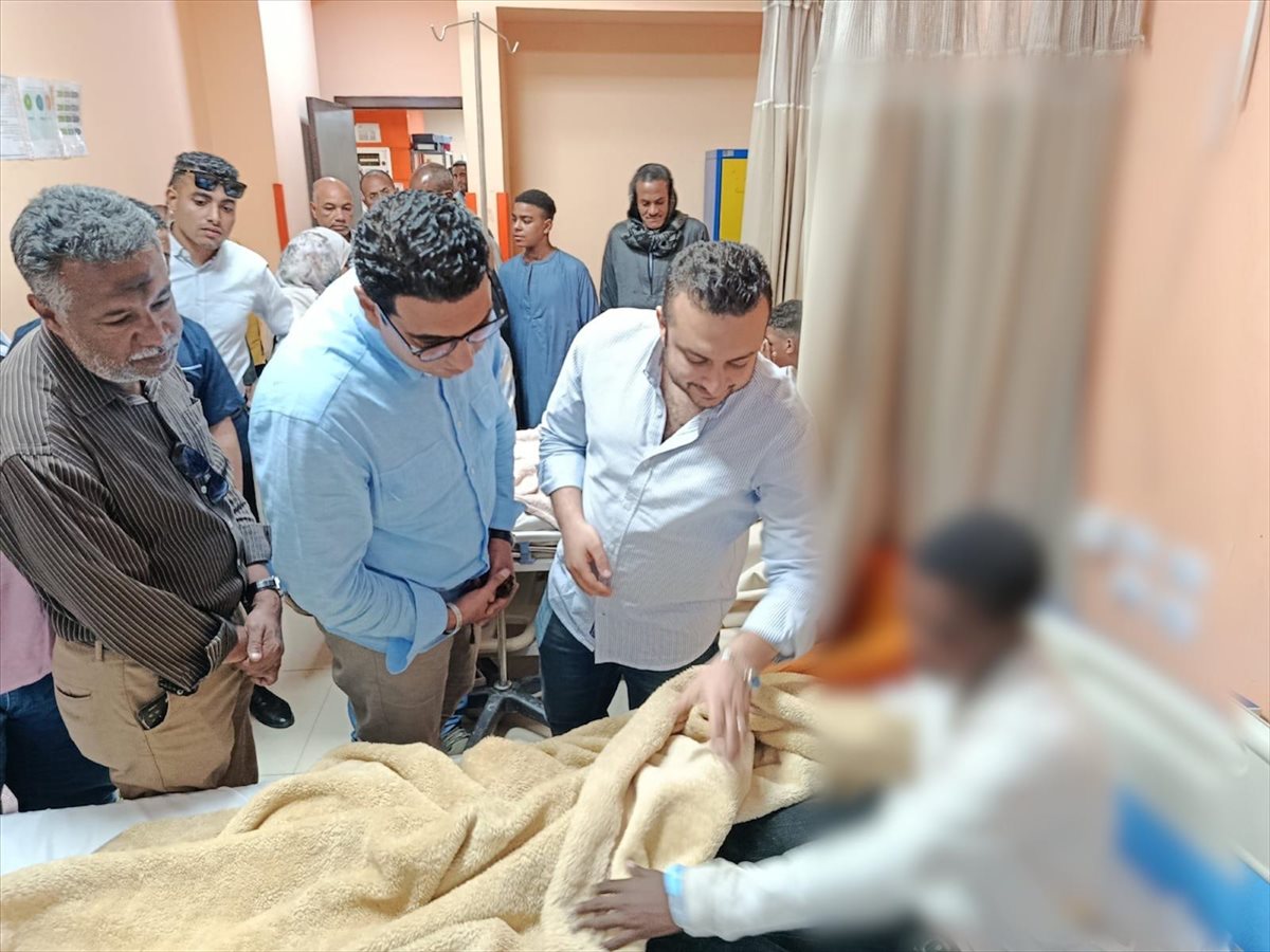 نائب محافظ الأقصر ورئيس هيئة الرعاية ومتابعة المصابين 