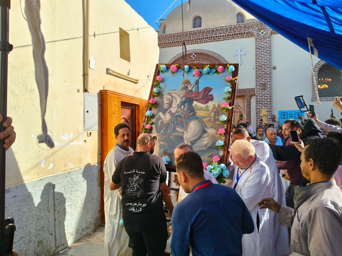 احتفالات الليلة الختامية بمارجرجس 