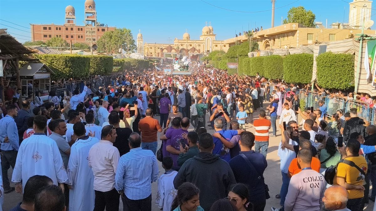 احتفالات الليلة الختامية بمارجرجس 