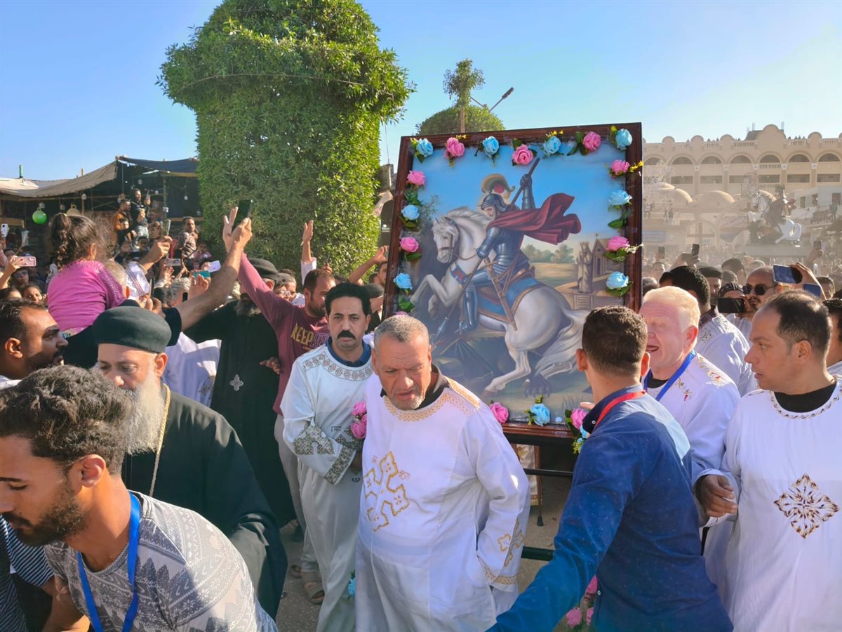 احتفالات الليلة الختامية بمارجرجس 