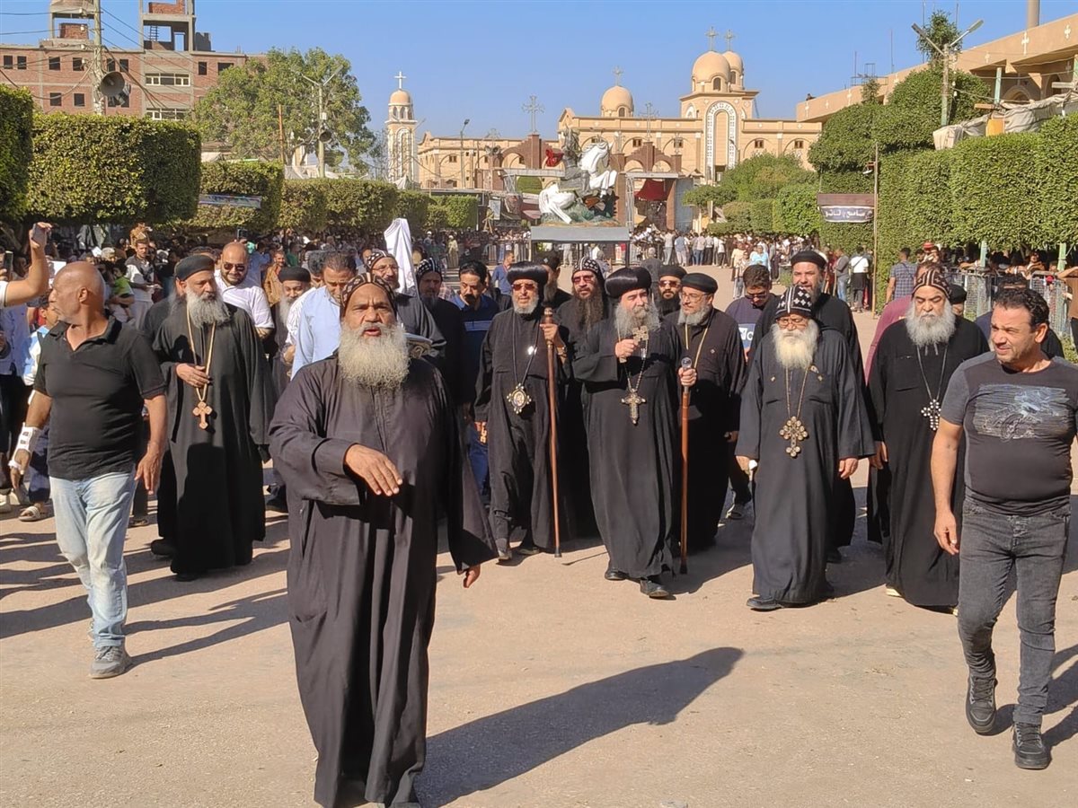 احتفالات الليلة الختامية بمارجرجس 