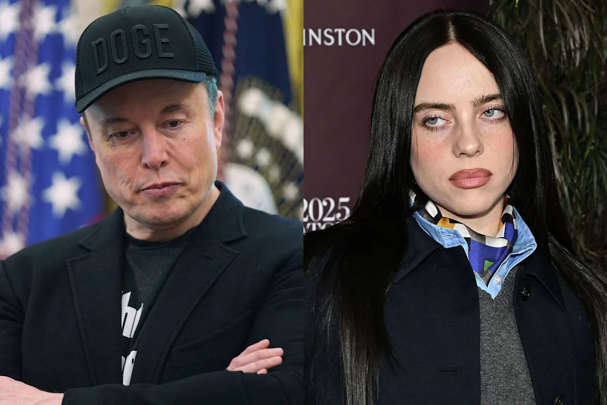 هجوم بيلي إيليش على إيلون ماسك 