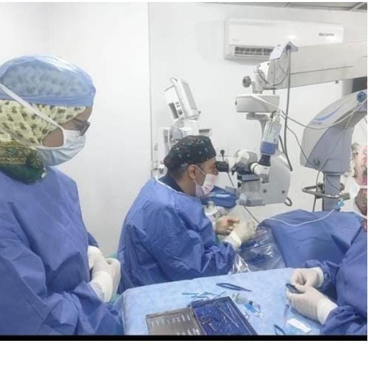 جانب من الجراحة