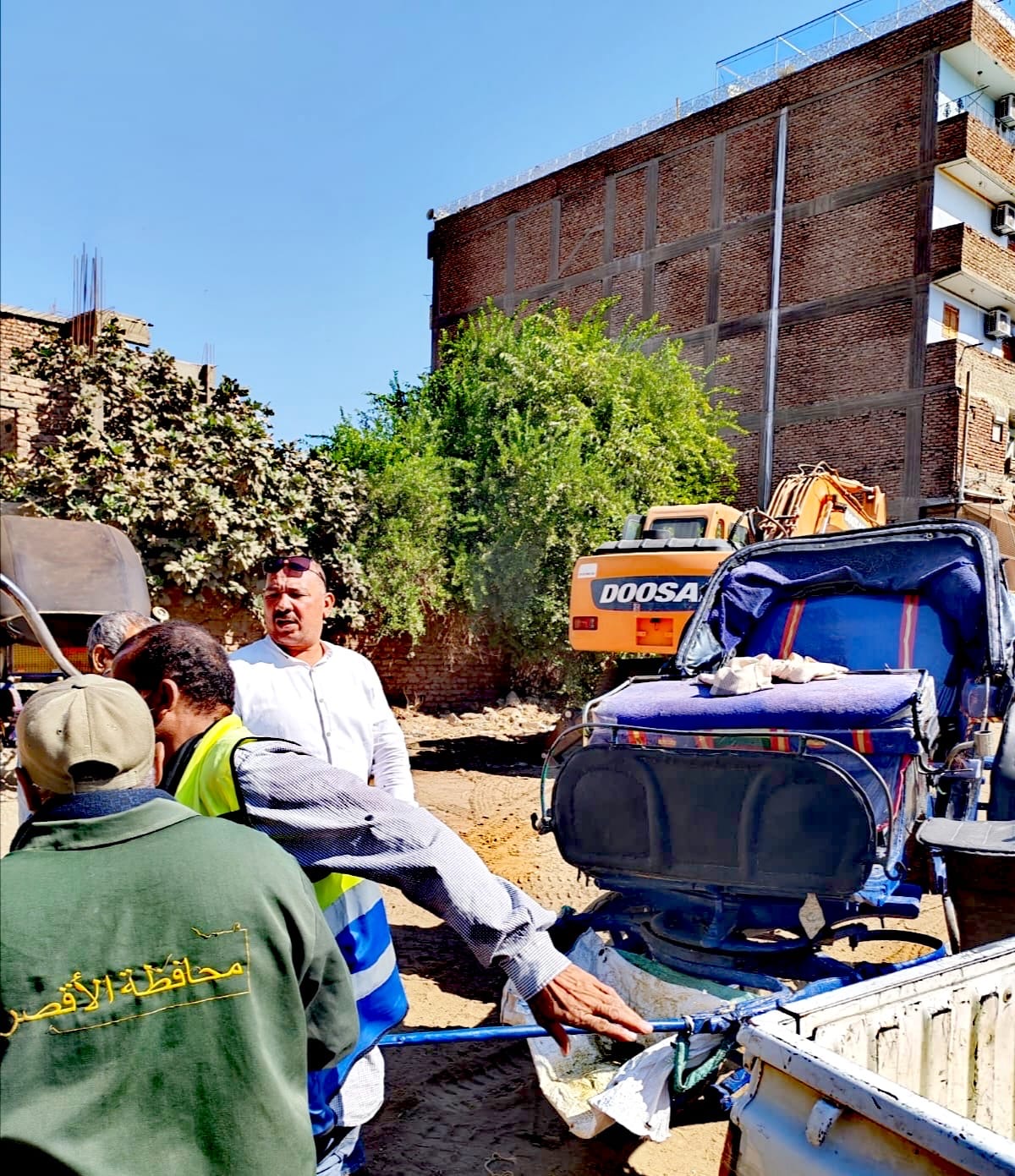 حملات على عربات الحنطور المخالفة بالأقصر 