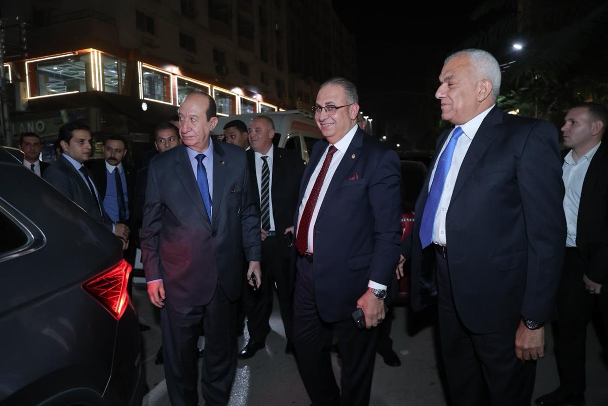 قائمة العادلي أثناء زيارة نادي قضاة سوهاج  وقنا استعدادا للانتخابات