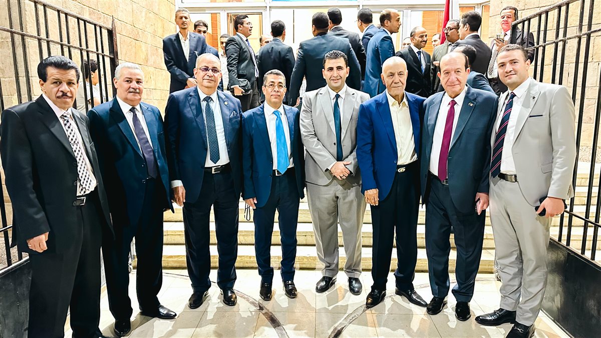 قائمة العادلي أثناء زيارة نادي قضاة سوهاج  وقنا استعدادا للانتخابات