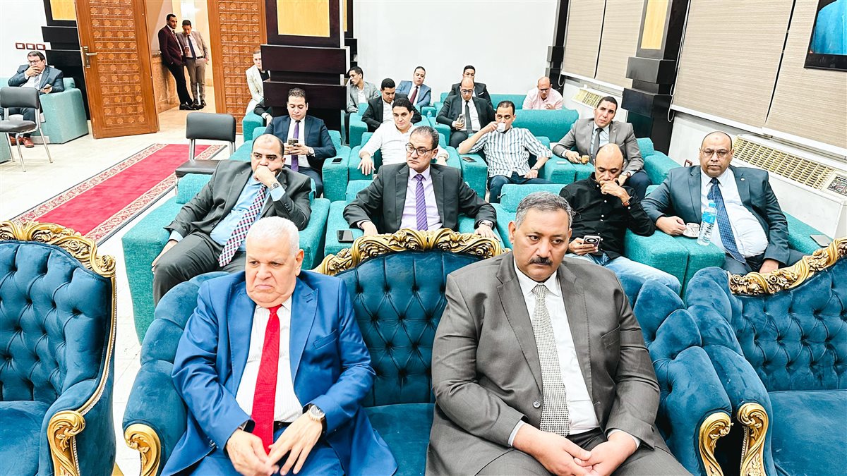 قائمة العادلي أثناء زيارة نادي قضاة سوهاج  وقنا استعدادا للانتخابات