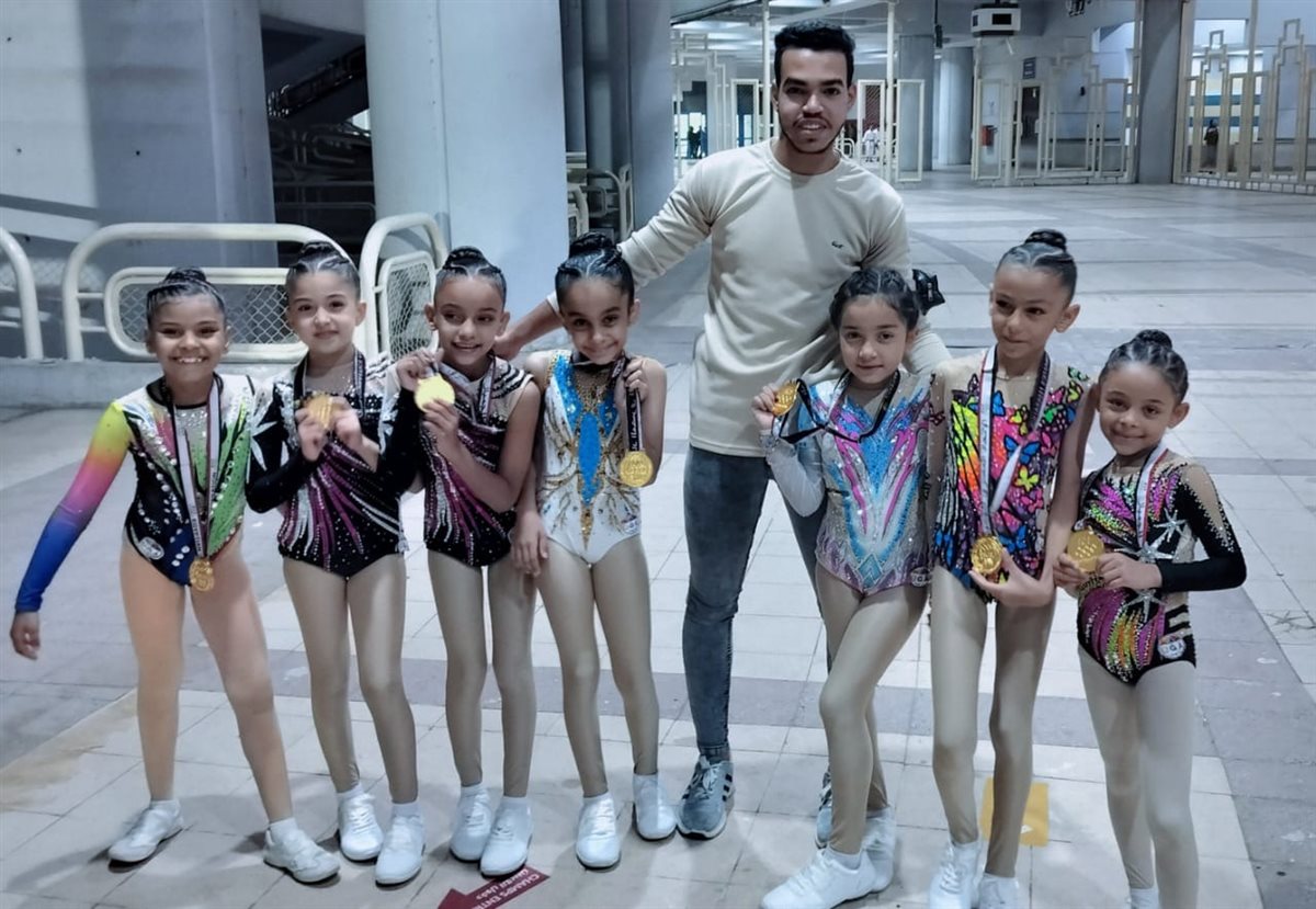 بطلات الأقصر الصغار يحصدن الذهب 