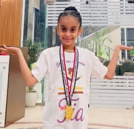 بطلات الأقصر الصغار يحصدن الذهب 