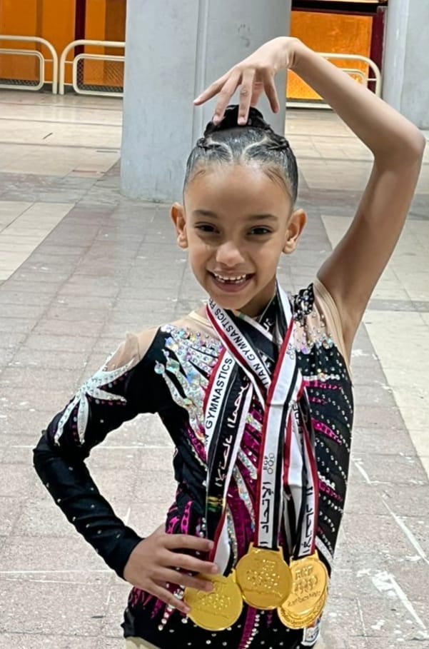 بطلات الأقصر الصغار يحصدن الذهب 