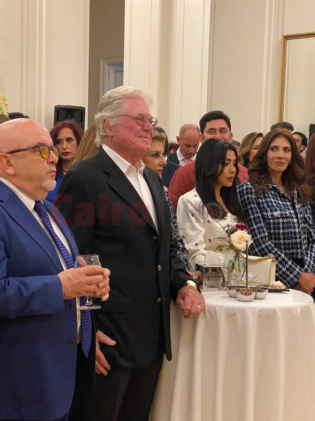 بحضور حسين فهمي ويسرا.. نجوم الفن في حفل عشاء السفير التركي على هامش التعاون مع مهرجان القاهرة السينمائي