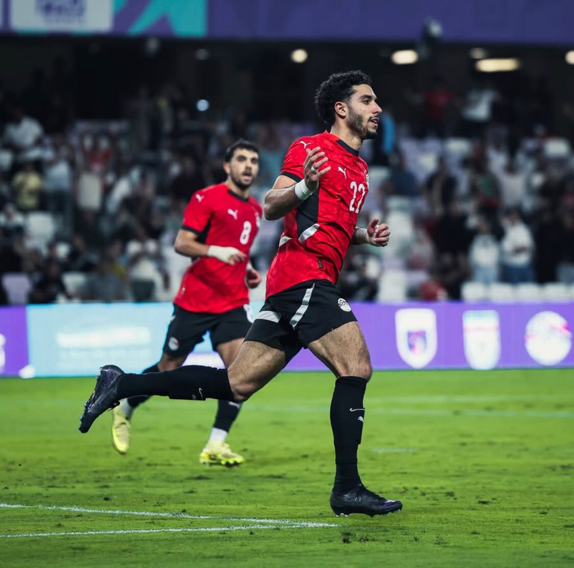 مباراة مصر وكاب فيردي في بطولة العين الودية