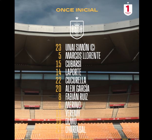 تشكيل منتخب إسبانيا ضد تركيا في تصفيات كأس العالم