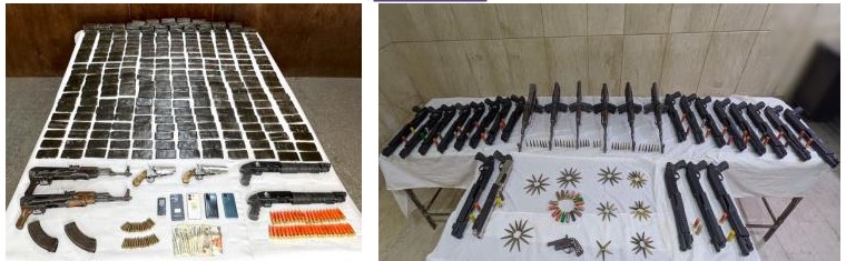 <strong>ضبط بؤر إجرامية بحوزتهم مخدرات بـ 105 مليون جنيه</strong>