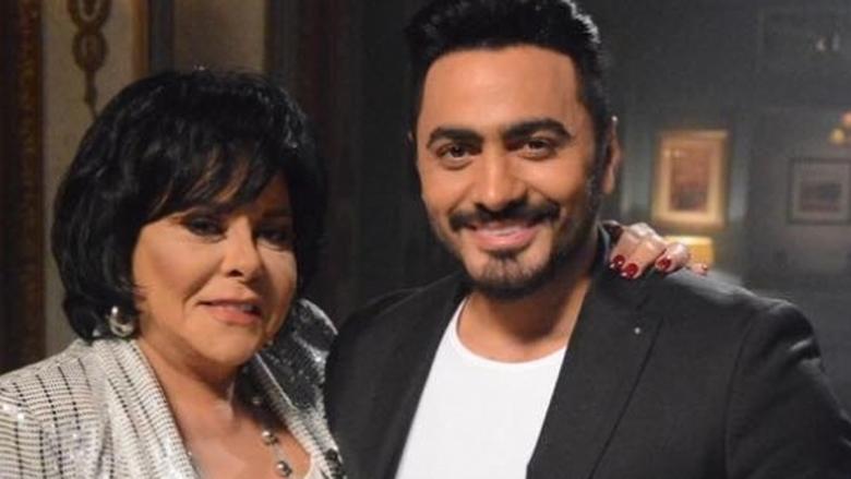 إسعاد يونس لـ الفنان تامر حسني: ربنا يشفيك يا حبيبي وتقوم بألف سلامة