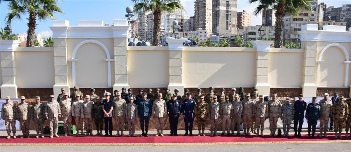 بدء فعاليات التدريب المشترك 