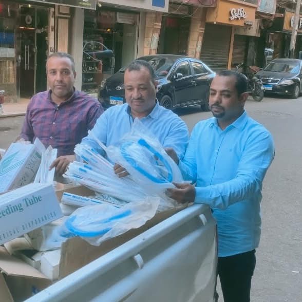 ضبط مستلزمات طبية منتهية الصلاحية بالأقصر&nbsp;