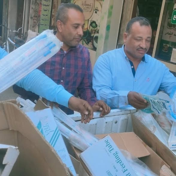 ضبط مستلزمات طبية منتهية الصلاحية بالأقصر&nbsp;