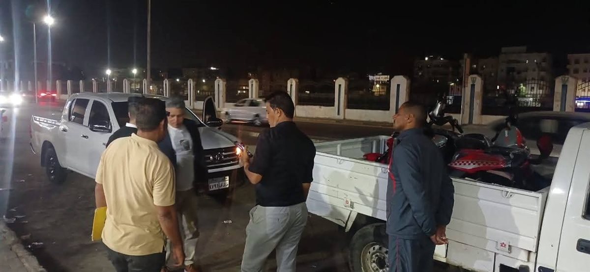 حملة مكبرة علي محلات بيع الاسكوتر الكهربائي بالغردقة 