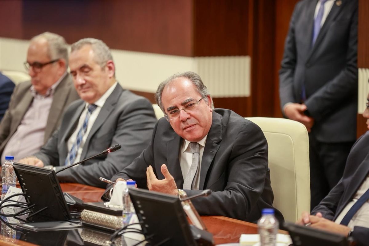 جانب من اللقاء&nbsp;