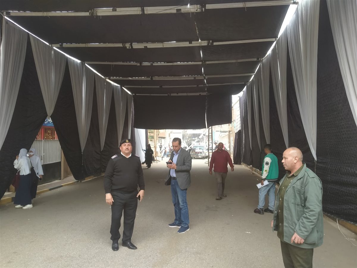 بدء تجهيزات مقار انتخابات النواب في المنوفية