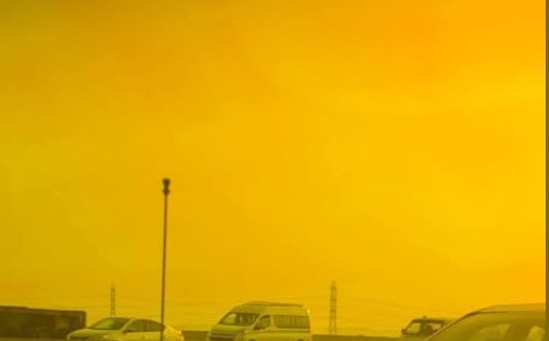 جانب من الحادث 