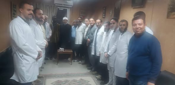 رئيس جامعة الأزهر وعميد كلية الطب يتفقدان مستشفى الحسين الجامعي ويطمئنان على الخدمات الصحية المقدمة للمرضى<br alt=