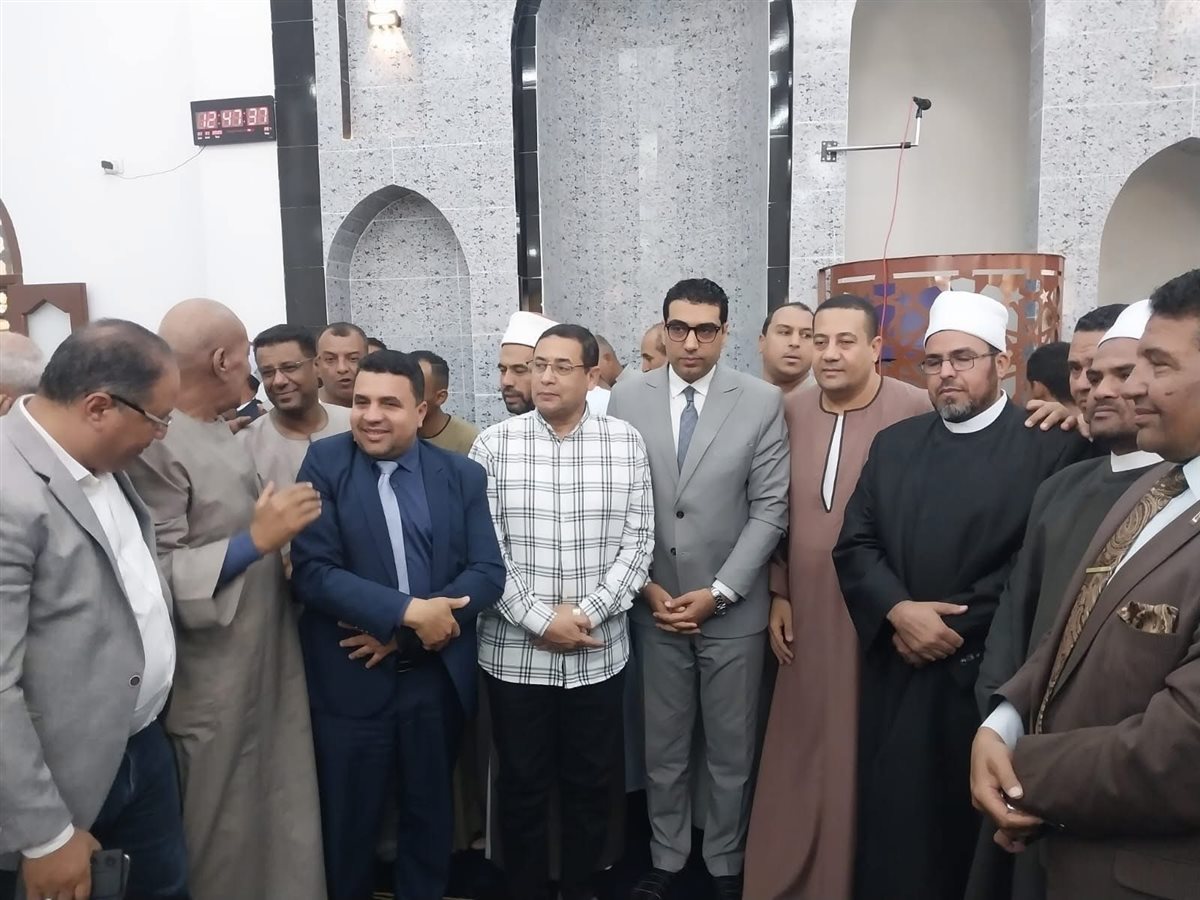 افتتاح مسجدين جديدين بالأقصر 